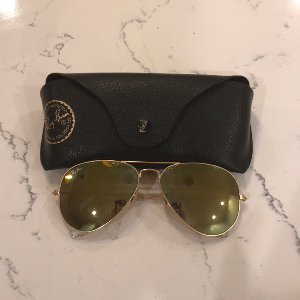 Mirrored Ray-Ban Sunglasses